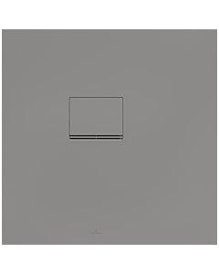 Villeroy & Boch Squaro Infinity shower UDQ8080SQI1LV3S , 80 x 80 x 4 cm, gray