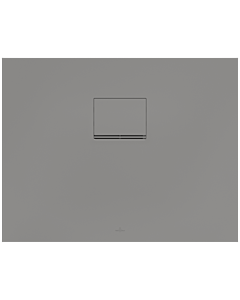 Villeroy & Boch Squaro Infinity Duschwanne  UDQ9070SQI2BV3S, 90 x 70 x 4 cm, grau