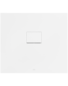 Villeroy und Boch Squaro Infinity Receveur de douche UDQ9080SQI2V-RW 90 x 80 x 4 cm, Blanc pierre, universal encastré