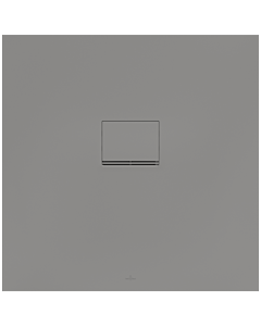 Villeroy & Boch Squaro Infinity douche UDQ9090SQI1V3S , 90x90x4 cm, gris antidérapant