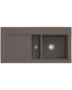 Villeroy und Boch Subway 60 Einbauspüle 671200TR Spülbecken rechts, 1000x510mm, timber CeramicPlus