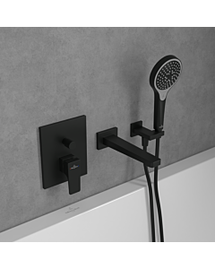 Villeroy und Boch Unterputz-Armatur TVS125003000K5 Square 150x190x54mm Matt Black