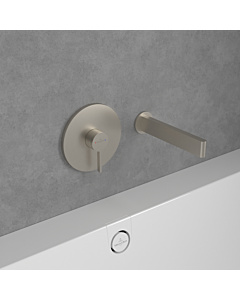 Villeroy und Boch Dawn Badewannenauslauf TVT10650515164 Wandmontage, brushed nickel black