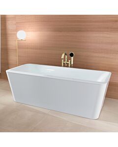 Villeroy & Boch Squaro Edge 12 Badewanne  UBQ180SQE7PDV01, 180x80cm, weiss, inkl. Schürze