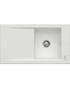 Villeroy & Boch Timeline Built-in sink 330702SM with drain fitting and eccentric operation, Steam