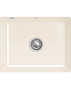 Villeroy und Boch Unterbauspüle 331002KR mit Ablaufgarnitur und Excenterbetätigung, Crema