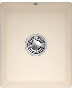 Villeroy und Boch Unterbauspüle 332402FU mit Ablaufgarnitur und Excenterbetätigung, Ivory