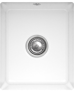 Villeroy und Boch Unterbauspüle 332402R1 mit Ablaufgarnitur und Excenterbetätigung, weiß