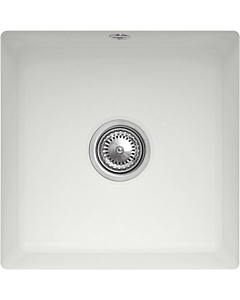 Villeroy und Boch évier sous plan 332502SM avec garniture de vidage et actionnement excentrique, vapeur