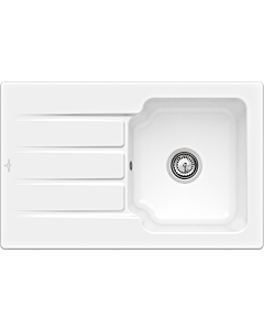 Villeroy und Boch 334000R1 860x510mm aus Keramik Weiß Alpin cplus