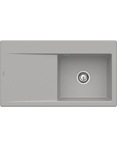 Villeroy und Boch Subway Évier encastré Style 50 335100KD Spülbecken à droite, 900 x 510 mm, fossil CeramicPlus