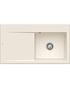 Villeroy und Boch Subway Style 50 Einbauspüle 335100KR Spülbecken rechts, 900 x 510 mm, crema CeramicPlus