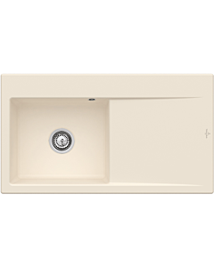 Villeroy und Boch Subway Évier Style 50 335200FU Spülbecken gauche, 900 x 510 mm, ivoire CeramicPlus