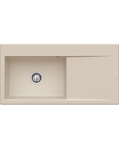 Villeroy und Boch Subway Style 60 Spüle 336200AM Spülbecken links, 510 mm, almond CeramicPlus