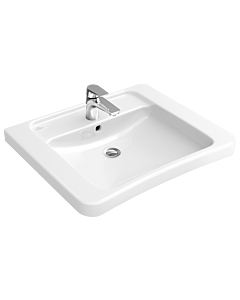 Villeroy & Boch Architectura Waschtisch 517868R1 Vita, 65 x 55 cm, weiss mit c-plus, ohne Überlauf