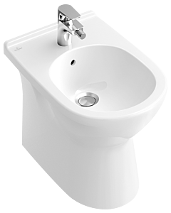 Villeroy & Boch O.Novo Standbidet 546100R1 36x56 cm, weiss c-plus, mit Hahnloch und Überlauf
