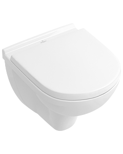 Villeroy & Boch O.Novo Wand Tiefspül WC 5688H101  compact, weiss, mit WC-Sitz