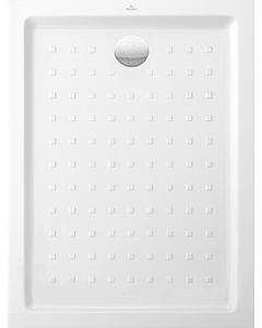 Villeroy & Boch O.Novo Villeroy & Boch douche 60629001 120 x 90 x 6 cm, blanc , avec boutons