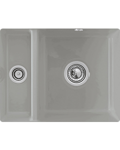 Villeroy und Boch Unterbauspüle 675802KD mit Ablaufgarnitur und Excenterbetätigung, Fossil