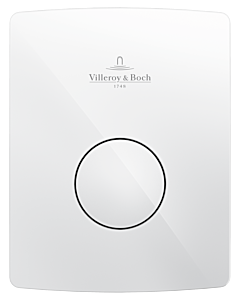 Villeroy & Boch ViConnect urinal flush plate 92194468 white, plastic