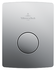 Villeroy & Boch ViConnect Urinal-Betätigungsplatte 92194469 chrom-matt, Kunststoff