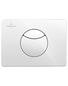 Villeroy & Boch ViConnect E100 92248568 Betätigungsplatte, weiß