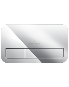 Villeroy & Boch ViConnect E200 92249061 Betätigungsplatte, verchromt, aus Kunststoff