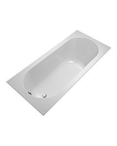 Villeroy und Boch rectangular bathtub UBQ180OBE2V-RW 180 x 80 cm, stone white