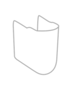 Villeroy & Boch O.Novo Halbsäule 52660001 weiss, für Waschtische o.Novo von 55-65  cm
