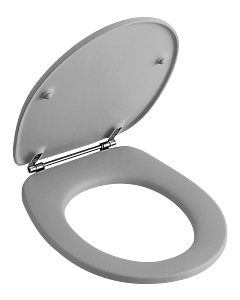 Villeroy & Boch O.Novo WC-Sitz 88246101 weiss, Scharnierwelle verchromt