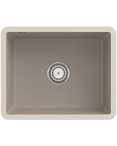 Villeroy und Boch 331001AM with waste set and manual operation, Almond