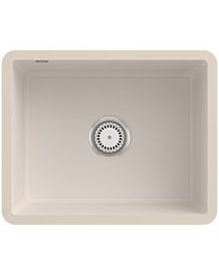 Villeroy und Boch Unterbauspüle 331001KR mit Ablaufgarnitur und Handbetätigung, Crema