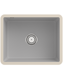 Villeroy und Boch Unterbauspüle 331001SM mit Ablaufgarnitur und Handbetätigung, Steam