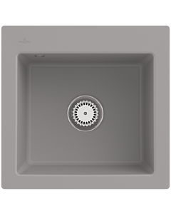 Villeroy und Boch Subway 33151FKD évier avec garniture de vidage et commande manuelle, Fossil