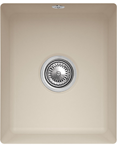 Villeroy und Boch Unterbauspüle 332402AM mit Ablaufgarnitur und Exzenterbetätigung, Almond