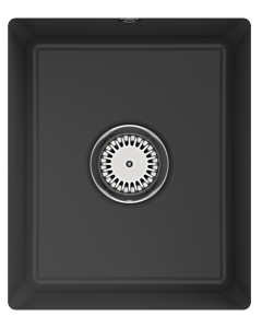 Villeroy und Boch avec garniture de vidage sous plan 332401i4 avec garniture de vidage et fonctionnement manuel, Graphit