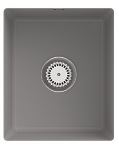 Villeroy und Boch avec garniture de vidage sous plan 332401KD avec garniture de vidage et fonctionnement manuel, fossile