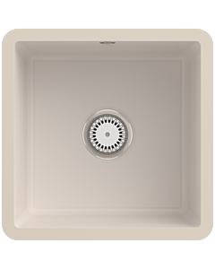 Villeroy und Boch avec garniture de vidage sous plan 332501KR avec garniture de vidage et avec garniture de vidage manuelle, crema