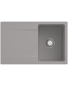 Villeroy und Boch sink 33341FKD with waste set and manual operation, Fossil