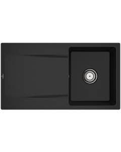 Villeroy und Boch sink 33351FJ0 with waste set and manual operation, chromite