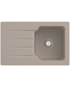 Villeroy und Boch Architectura sink 334001AM Almond, waste set with manual operation