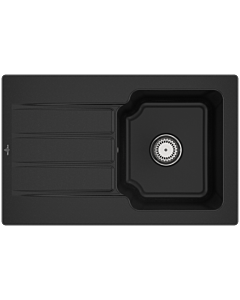 Villeroy und Boch Architectura sink 334001J0 Chromite, waste set with manual operation