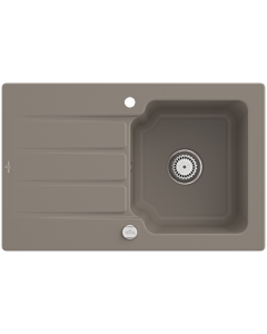 Villeroy und Boch Architectura évier 334002TR Timber, garniture de vidange avec actionnement excentrique