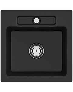 Villeroy und Boch Siluet évier 334501J0 avec garniture de vidage et opération manuelle, chromite