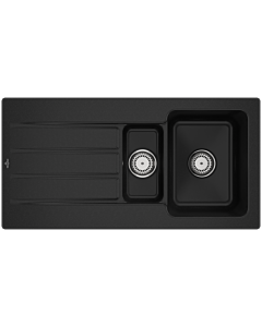 Villeroy & Boch Architectura sink 336501J0 with waste set and manual operation, chromite