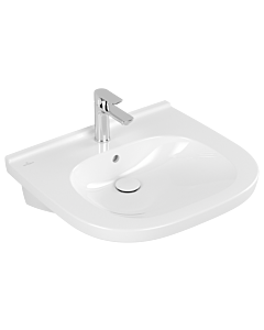 Villeroy & Boch O.Novo Vita Waschtisch 41196001 weiss, 60 x 55 cm, mit Hahnloch und Überlauf