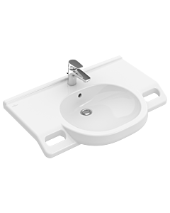 Villeroy & Boch O.Novo Vita Waschtisch 412081T2 weiss AntiBac c-plus, 80x55cm, ohne Überlauf