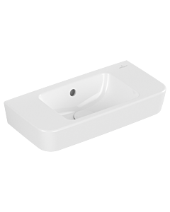 Villeroy und Boch O.novo Handwaschbecken 434252R1 50x25cm, mit Überlauf, ohne Hahnloch, weiß C-plus