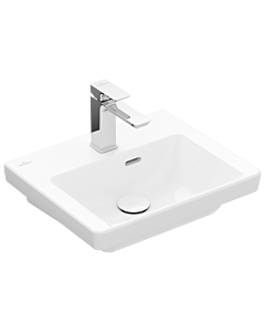 Villeroy und Boch Subway 3. 1930 hand washbasin 43704501 45x37cm, with tap hole / with overflow, white