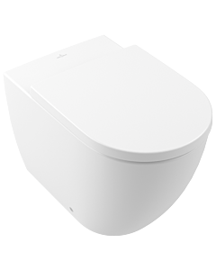 Villeroy und Boch Subway 3. 1930 WC 4671T0RW 37x60cm, TwistFlush, sans monture, pierre blanche C-plus